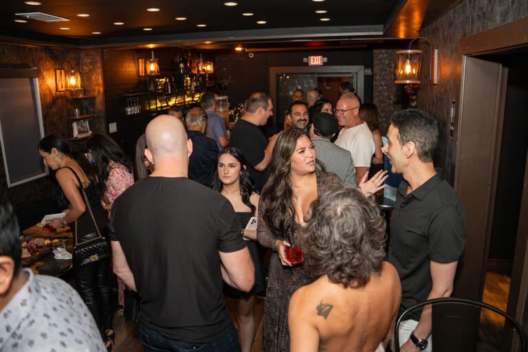 large group bars Houston private event at Simone on Sunset
